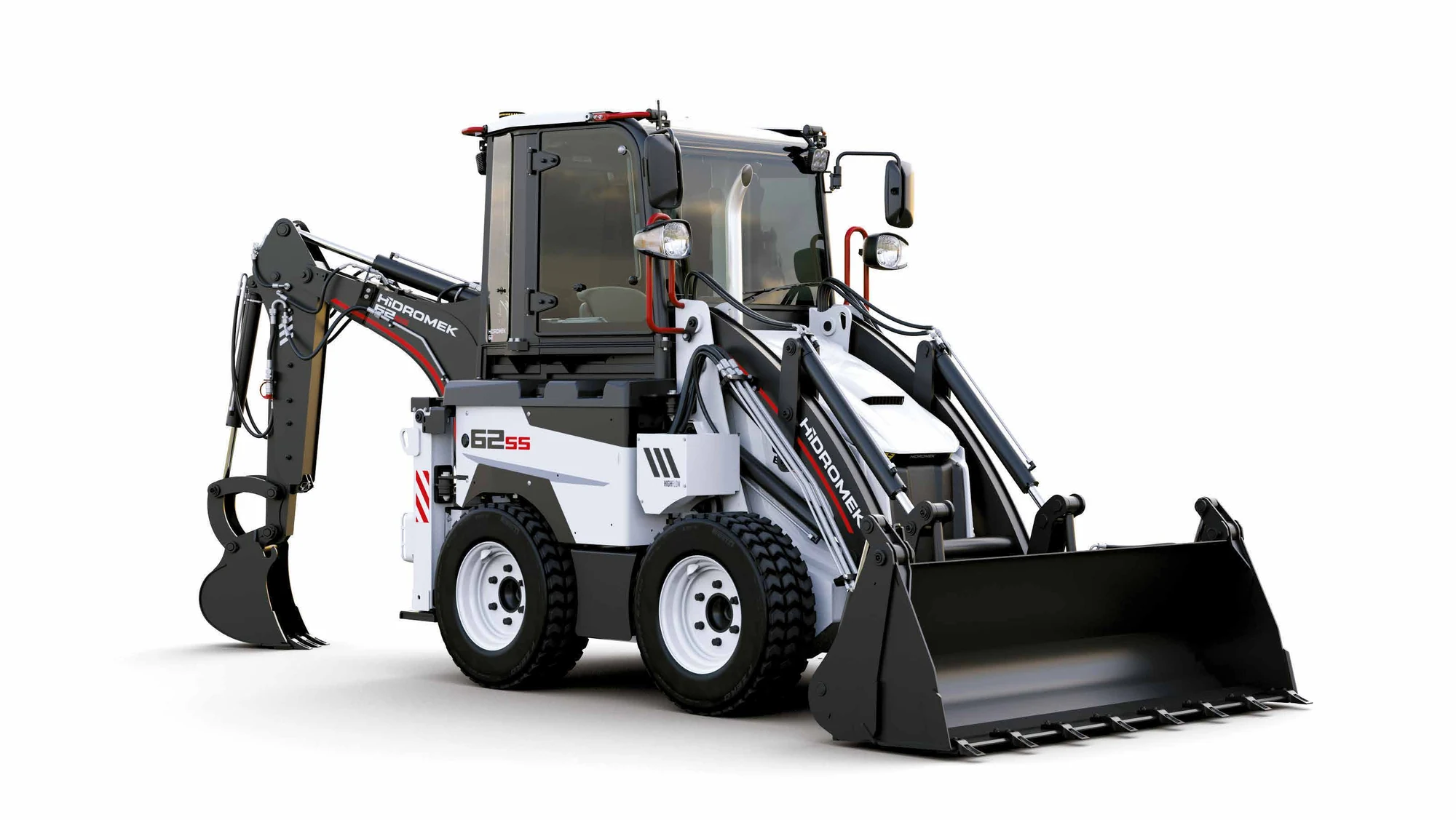 Hidromek HMK 62 SS K4 mini kazıcı-yükleyici — üretici ürün görseli