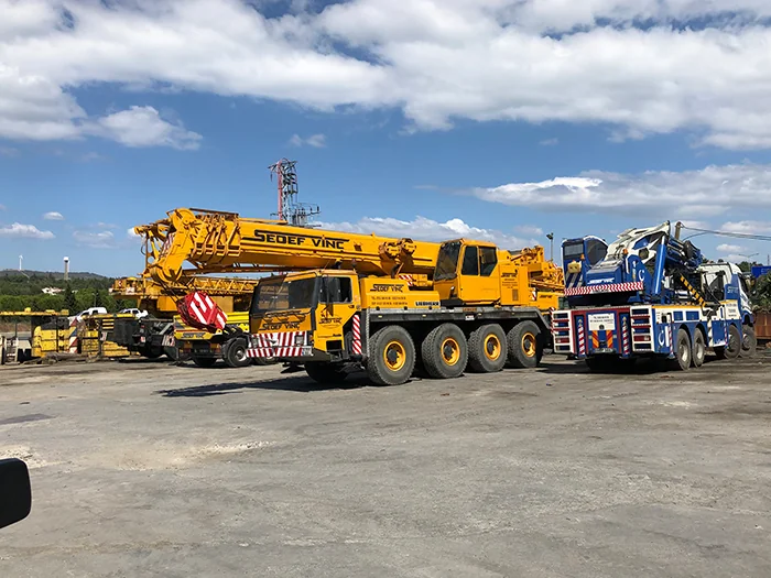 Liebherr LTM 1070 mobil vinç