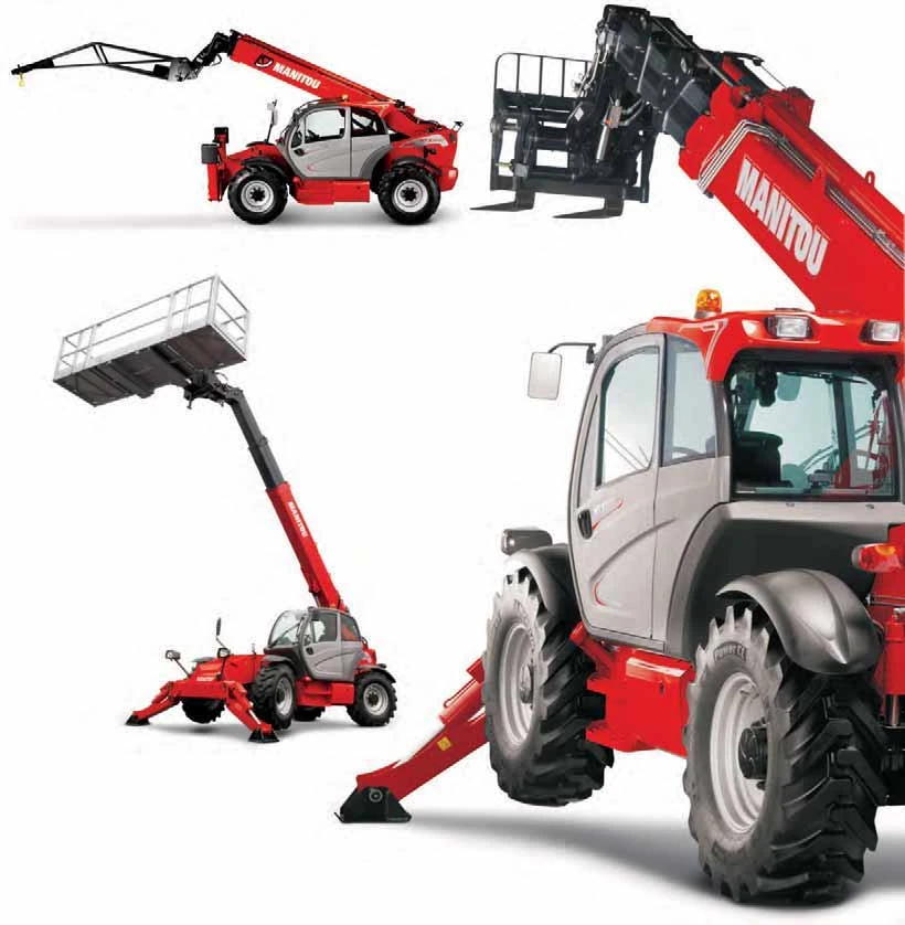 Manitou MT-X 1440 ve MT-X 1840 katalog görselleri