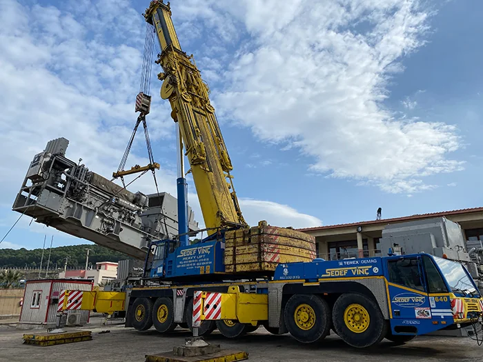 Terex Demag AC 350 SSL mobil vinç