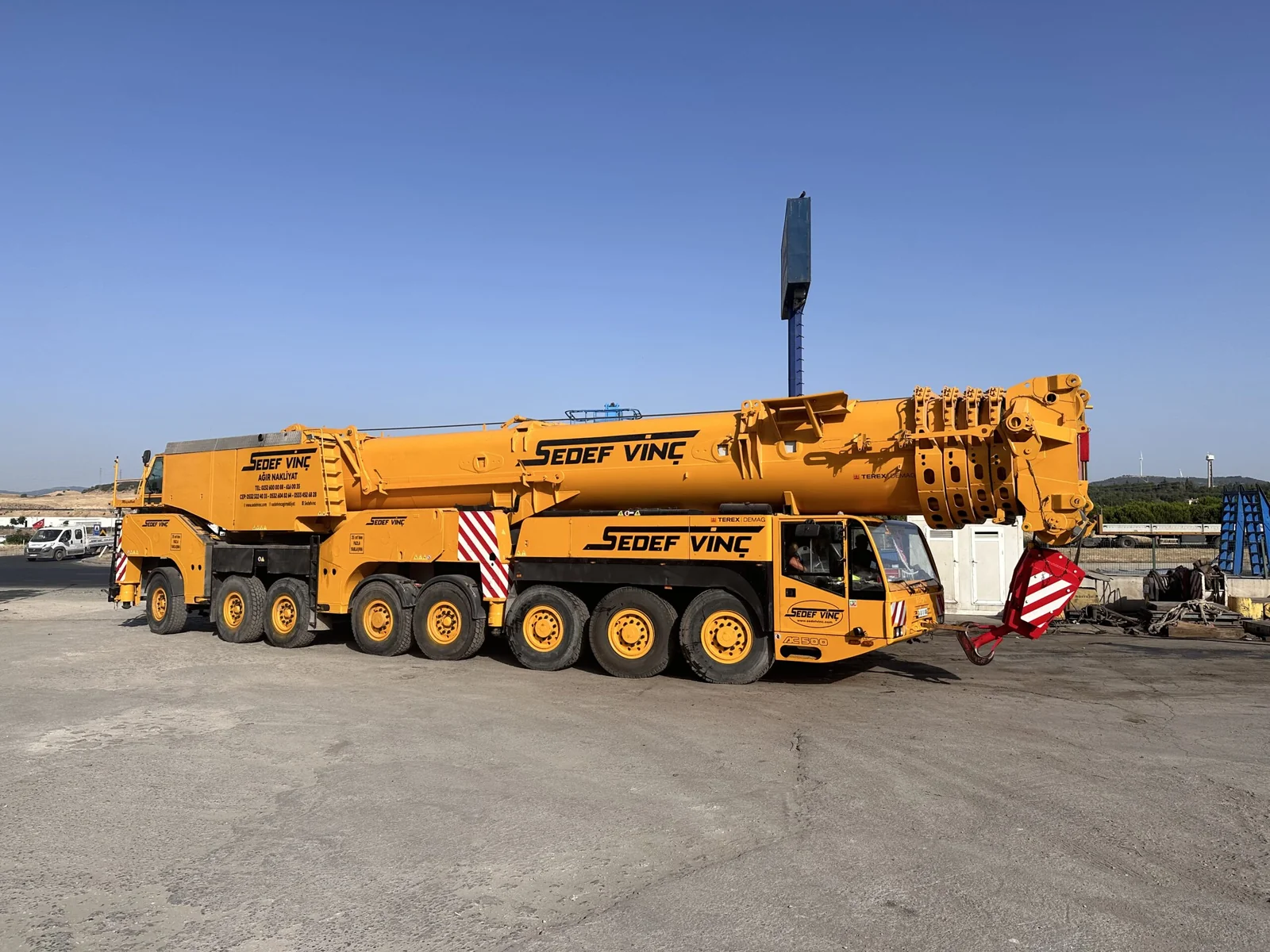 Terex Demag AC 500-1 mobil vinç